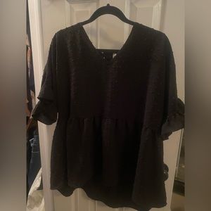 Boutique Black Blouse
